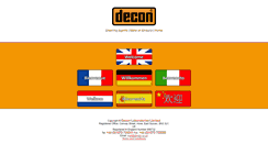 Desktop Screenshot of decon.co.uk